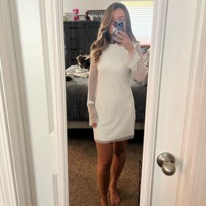 Sequin backless dress